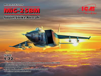 1:72 ICM KIT Mig-25 Bm Soviet Strike Aircraft Kit ICM72175