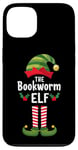 iPhone 13 The Bookworm Elf Matching Family Christmas Book Lover Worm Case