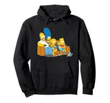 The Simpsons Homer Marge Maggie Bart Lisa Simpson Couch Pullover Hoodie