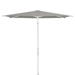 Glatz, Twist parasoll 250x200 cm matt white Kat.4 420 Smoke