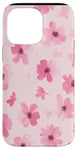 Coque pour iPhone 14 Pro Max Aura Coque de téléphone esthétique rose - Motif super mignon