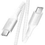 Belkin USB cable C 240W BoostCharge Nylon Braided 1m, White