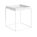 HAY - Tray Table - Medium - White - Svart - Sidobord - Metall