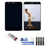 VITRE TACTILE + ECRAN LCD POUR HUAWEI HONOR 8 PRO 5.7" NOIR OUTILS COLLE