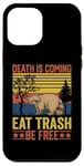 Coque pour iPhone 14 Pro Max Death Is Coming Eat Trash Be Free