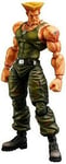 Play Arts Kai Super Street Fighter IV Guile PVC Action Figure Japan