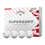 Callaway Supersoft Love Golfball Hvit