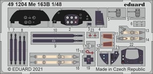 Eduard Accessories 491204 - 1:48 Me 163B 1/48 for GASPATCH MODELS - New