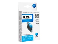 Kmp H148 - 15 Ml - Lång Livslängd - Cyan - Kompatibel - Bläckpatron (Alternativ För: Hp 935Xl) - För Hp Officejet 6812, 6815, 6820  Officejet Pro 6230, 6230 Eprinter, 6830, 6835