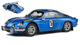 Alpine A 110 1600S #5 Olympia Rallye 1972 Nicolas/Todt 1:18 Modèle SOLIDO