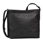 brand.value Mirenda, Sac à bandoulière Femme, Noir, 30x11x25