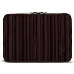 be.ez Housse pour MacBook Pro/Air 13 Pouces Édition LA Robe Allure Moka Marron