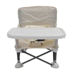 Portable Booster Baby Toddler Booster Folding Baby Chair With Tray