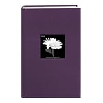 Album Photo Traditionnel, Grand Scrapbooking Adhesif avec 40 Vierge Pages,  27x28 cm Livre Photo de Lin en Tissu Couverture Personnalisé, Magnétique