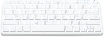 Mini Clavier Mac Rechargeable,Clavier Mac sans Fil Autonomie Longue durée,Raccourcis Multimédias,Mini Clavier Mac Français AZERTY,Compact,(Clavier Mac Rechargeable)