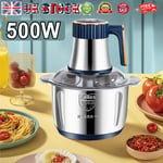 5L Electric Meat Grinder Shred Machine Food Vegtable Fast Chopper Sausage Maker