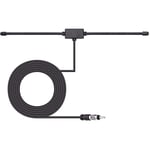 Bingfu Car FM Radio Antenna Aerial DIN Plug Universal Car Stereo FM Antenna Patch Windshield Paste Antenna with 3M Extension Cable for Vehicle Car Truck SUV Radio Stereo Head Unit Receiver Tuner