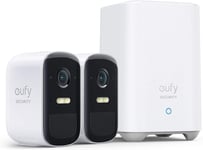 Eufy Security Eufycam 2C Pro 2-Cam Kit Security Camera Outdoor Wireless, 2K Reso