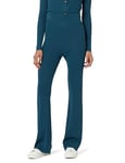 The Drop Ellison Rib Flare-Leg Sweater Pant, Legion Blue, XX-Large