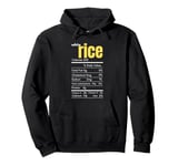 Cute Rice Design For Men Women White Food Cooker Rice Lover Pullover Hoodie