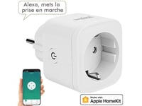 Prise connectée SF-510 certifiée Apple HomeKit et commandes vocales - Luminea H