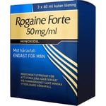 Rogaine forte 50 mg/ml Minoxidil, kutan lösning, 3x60 ml