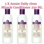 Aussie Daily clean Miracle Conditioner Daily clean Miracle Conditioner, 3X250 ML