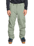 Quiksilver Men's DryFlight Waterproof Snow Pants, Sea Spray