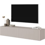 Selsey TELIRE - Meuble TV 140 cm - gris-beige