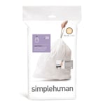 simplehuman Q 50 Litre Bin Liners