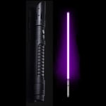 JLKJBH Luminous Sound Effect Lightsaber Rgb Toy Sword Props Gift Laser Sword, Metal Handle Lighting Toy