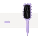 Lila borste för lockigt hår - Bounce Curl Brush, Define Styling Brush