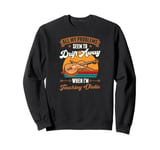 All My Problems Seem to Drift Away When I'm Teaching Violin Sweatshirt