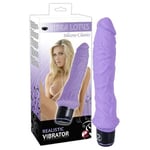 Vibra Lotus Silicone Classics Realistic Vibrator