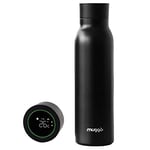 MUGGO Bottle 600ml Insulated Water Bottle - Stainless Steel Water Bottle - LED Temperature Display - Hydration Alarm - Double Wall Vacuum Insulated Coffee Tea - Thermos Reusable BPA Free Eco-Friendly