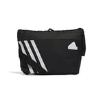 adidas Unisex Back to School Future Icons Organizer Bag, Black/White, One size