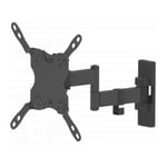 Manhattan TV & Monitor Mount Wall Full Motion 1 screen Screen Sizes: 13-42inc...