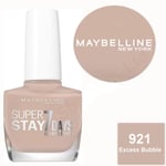 Gemey Maybelline Nails Nail Polish Gel Superstay 7 Days 921 Excess Bubbles 10ml