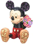 Enesco Enesco-4054284-Disney Trad-Mickey Assis Mini Figurine, résine, Multicolor, 4x6x6 cm