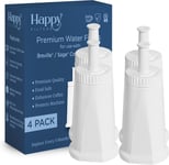 4 x Water Filters for UK Sage Coffee Machines | Happy 4 Count (Pack of 1) 