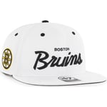 Casquette '47 Brand  47 CAP NHL BOSTON BRUINS CROSSTOWN POP CAPTAIN WHITE