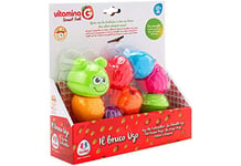 GLOBO- Pop&Lock Caterpillar 2 Asst (05286), Multicolore (1)