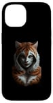 iPhone 14 Fierce Jungle Tiger Spirit Fantasy Artwork Case