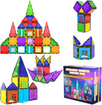 Desire Deluxe Magnetic Building Blocks Tiles STEM Toy Set 42PC – Kids...