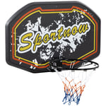 Wall Mounted Basketball Hoop, Mini Basketball Hoop and Net