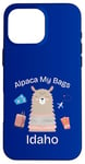 iPhone 16 Pro Max Alpaca My Bags Vacation Travel Outfit Idaho Case