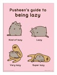 Pusheen - Guide to Being Lazy - Official 30 x 40cm Framed Print Wall Art