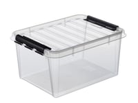 Plastkasse Smartstore™ Classic 31 - 32 Ltr. Med Låg 50X39x26 Cm - (6 Stk.)