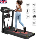 Treadmill Electric Motorized Massager & Incline Foldable Running Machine Home UK