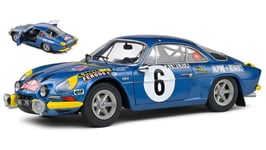 Alpine A110 1600s #6 Rally Montecarlo 1972 Candruet/Pagani ( Night) 1:18 Model